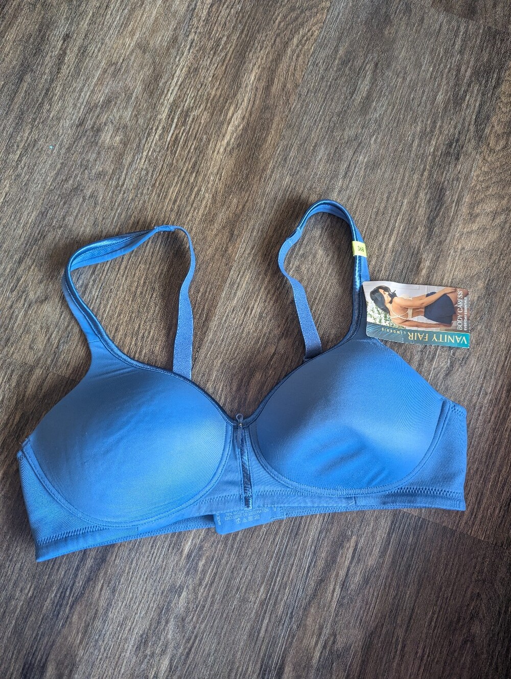 Vanity Fair Blue Body Caress 36B NWT Style 72335